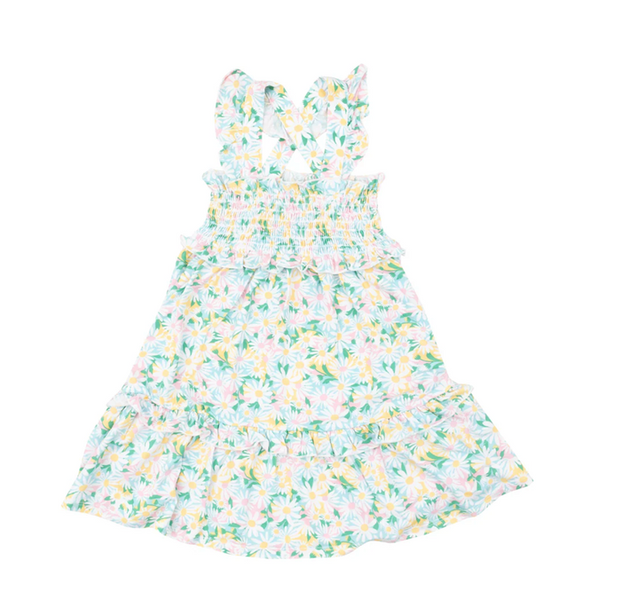 Angel Dear - Smocked Dress - Daisies