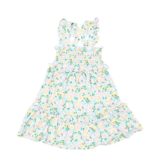 Angel Dear - Smocked Dress - Daisies