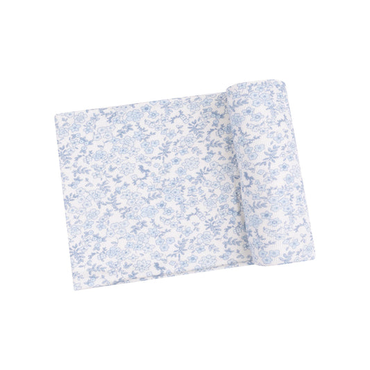 Angel Dear - Swaddle - Blue Calico Floral