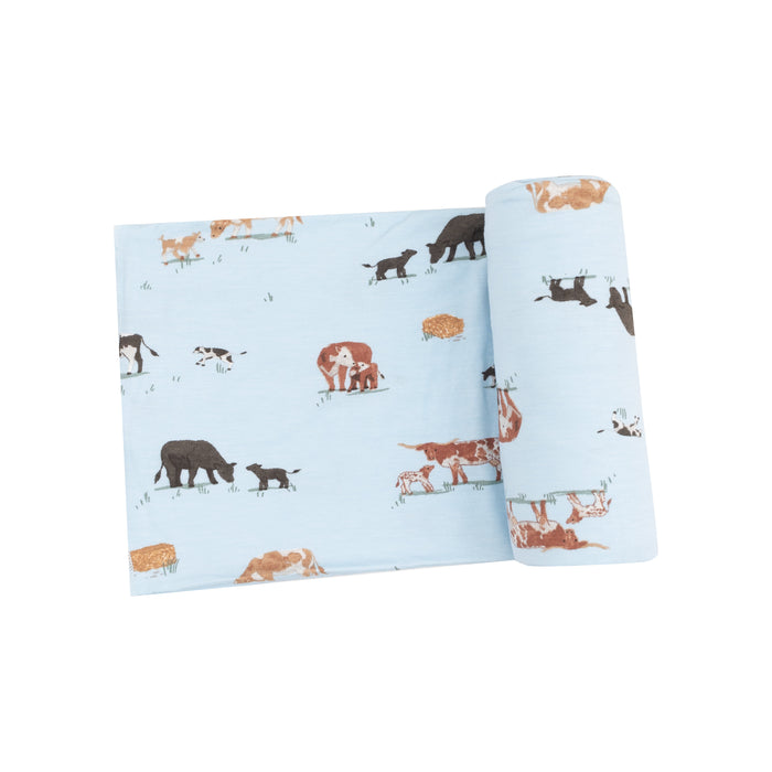 Angel Dear - Swaddle - Cow Families