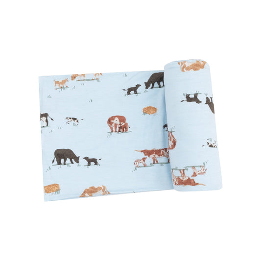 Angel Dear - Swaddle - Cow Families