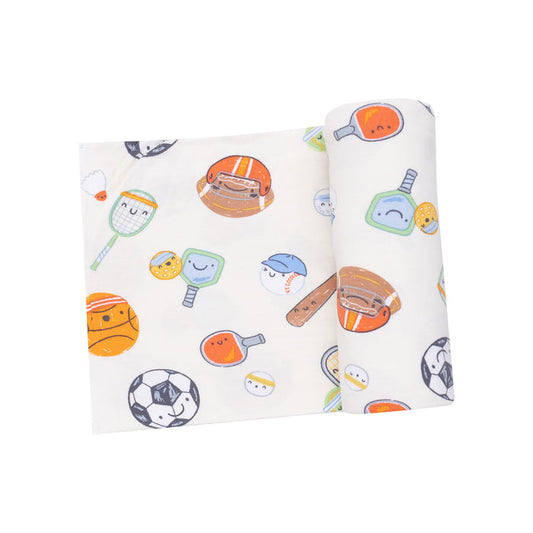 Angel Dear - Swaddle - Sports Ball Friends