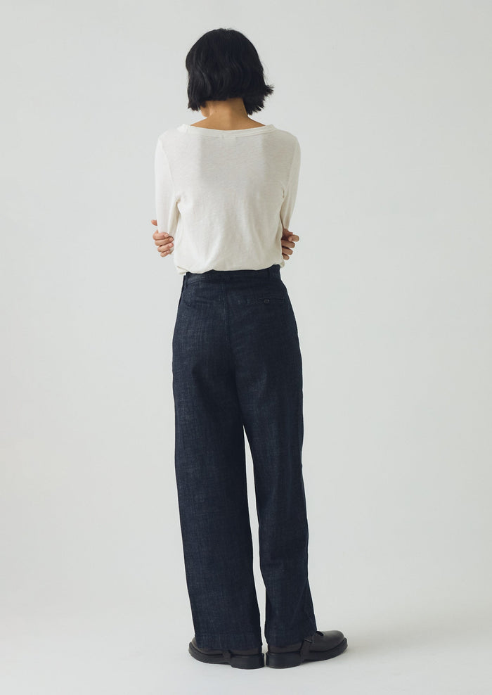 Annie Organic Denim Full Length Jeans | Indigo