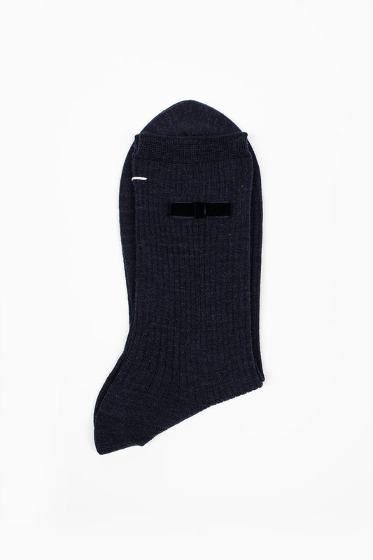 ANP-129 Ribbon Socks Navy