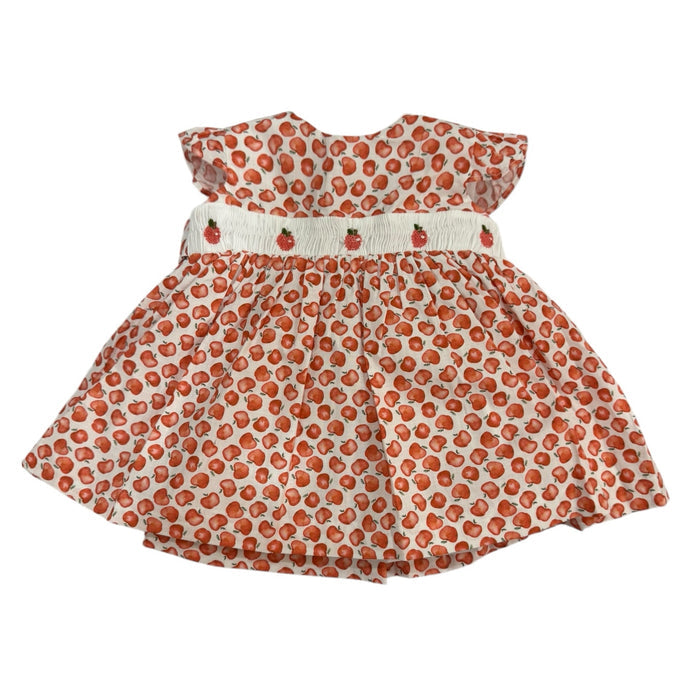Apples Handsmocked Girl Dress
