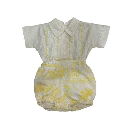 Arabella Toile Yellow Boy 2-PC set