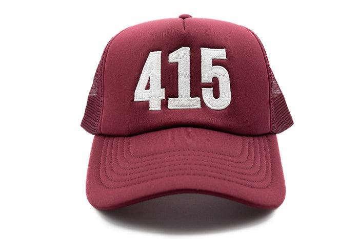 Area Code Trucker Hat
