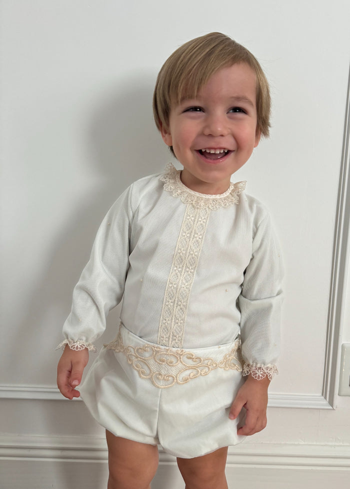 Arthur Boy 2-piece Pale Blue Shorts Set
