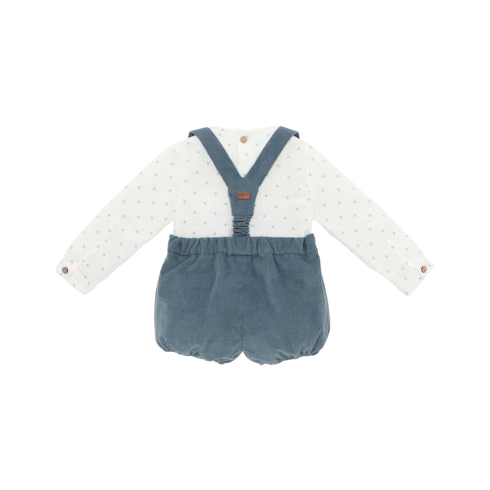 Azur Stars Boy Blue Romper