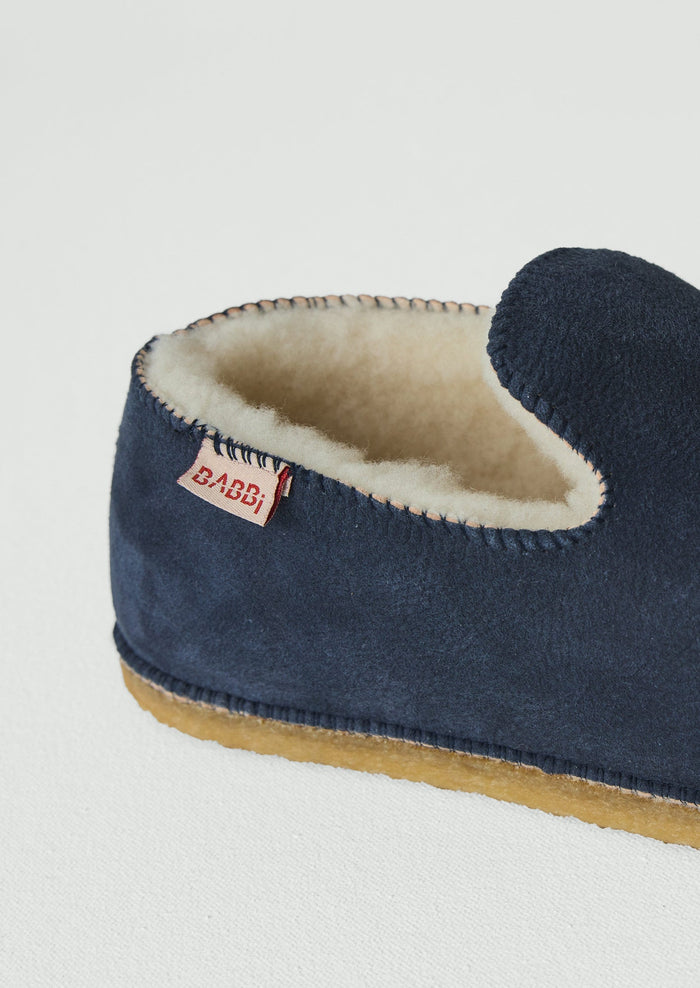 Babbi Charentaise Slippers | Navy