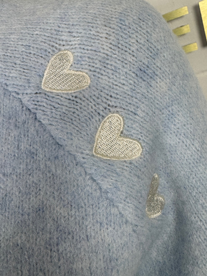Baby Blue LOVE Jumper