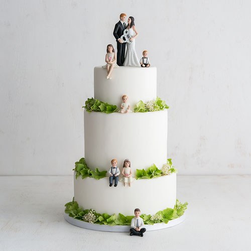 Baby Girl Daughter Porcelain Wedding Cake Topper