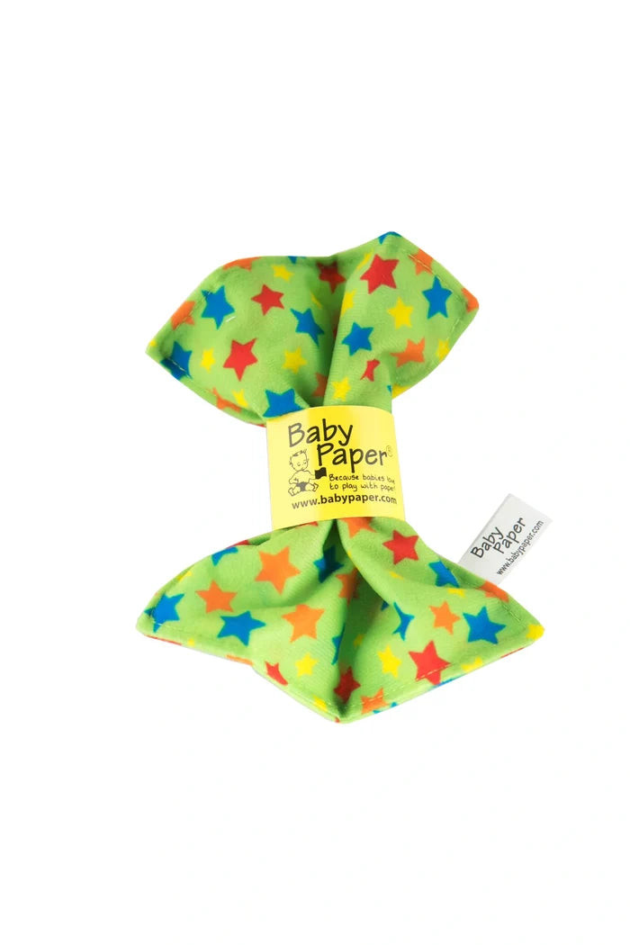 Baby Paper - Green Stars