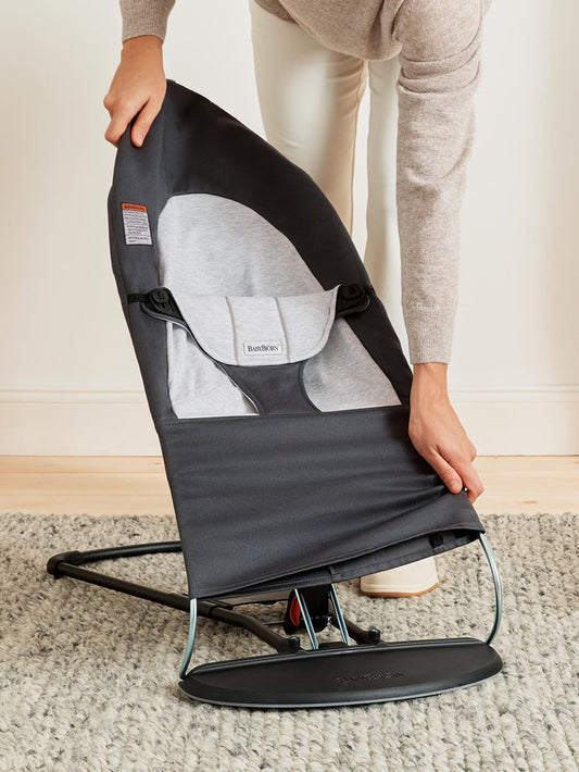 BabyBjorn - Bouncer - Dark Gray/Gray Woven/Jersey