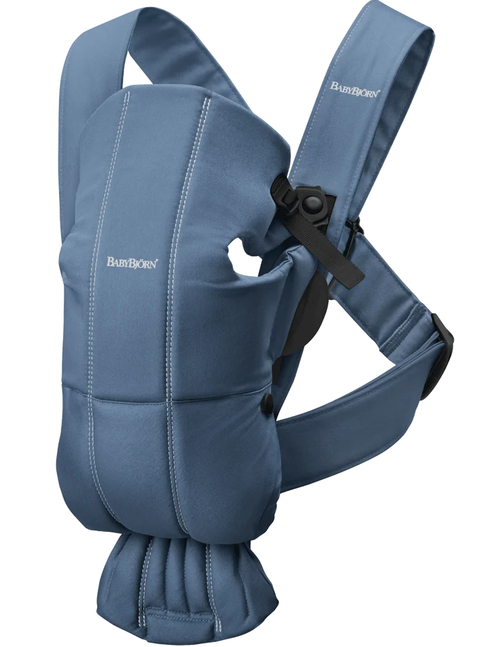 BabyBjorn - Mini Baby Carrier - Woven Vintage Indigo