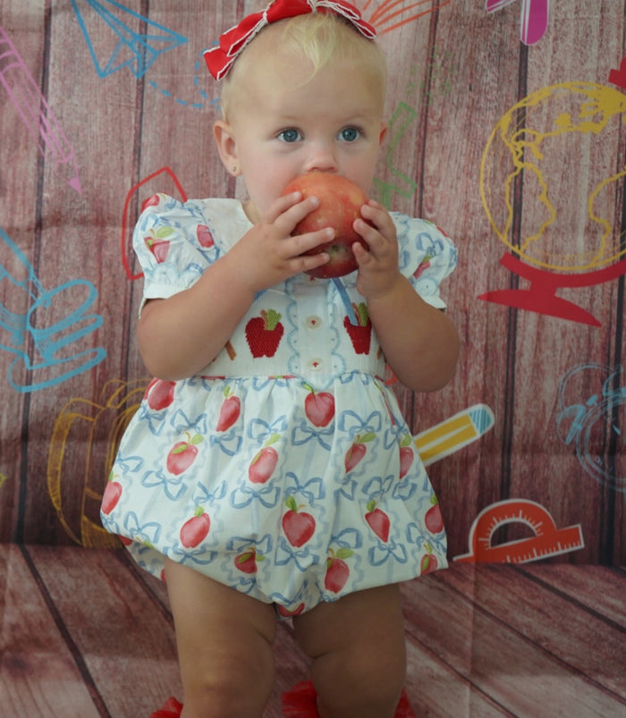 Back to School Girl Bubble / Romper