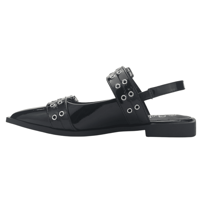 Ballerina Mujer Chalada Slik-21 Negro Casual Ballerinas Chalada