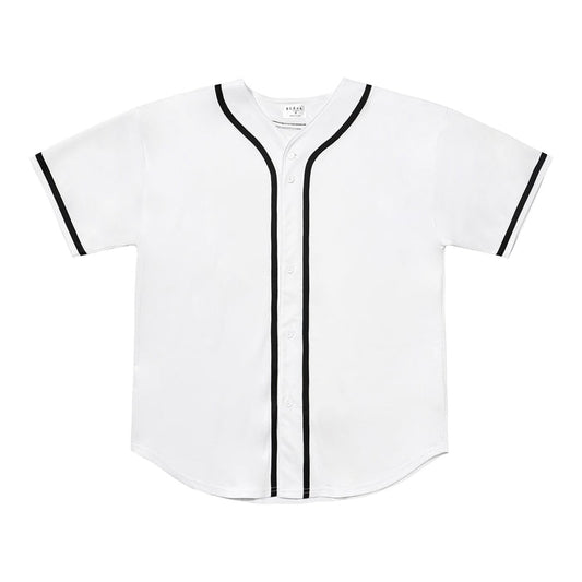 Baseball Jersey - White / Black