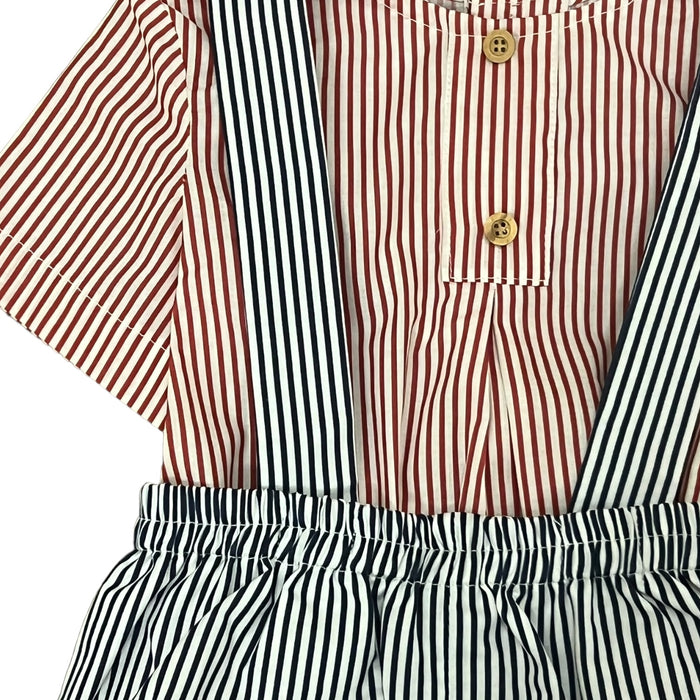 Bay Stripes Sailor Boy 2-Piece Set