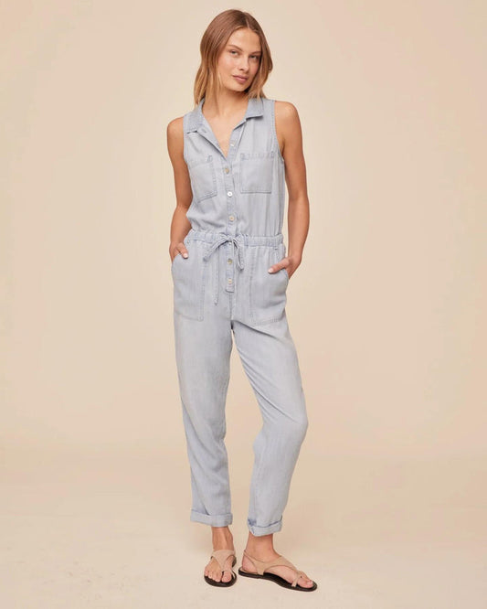 Bella Dahl Pocket Jumpsuit