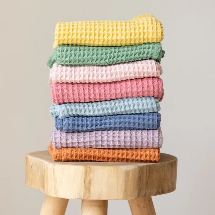 Bella Tunno - Waffle Blanket - Fog