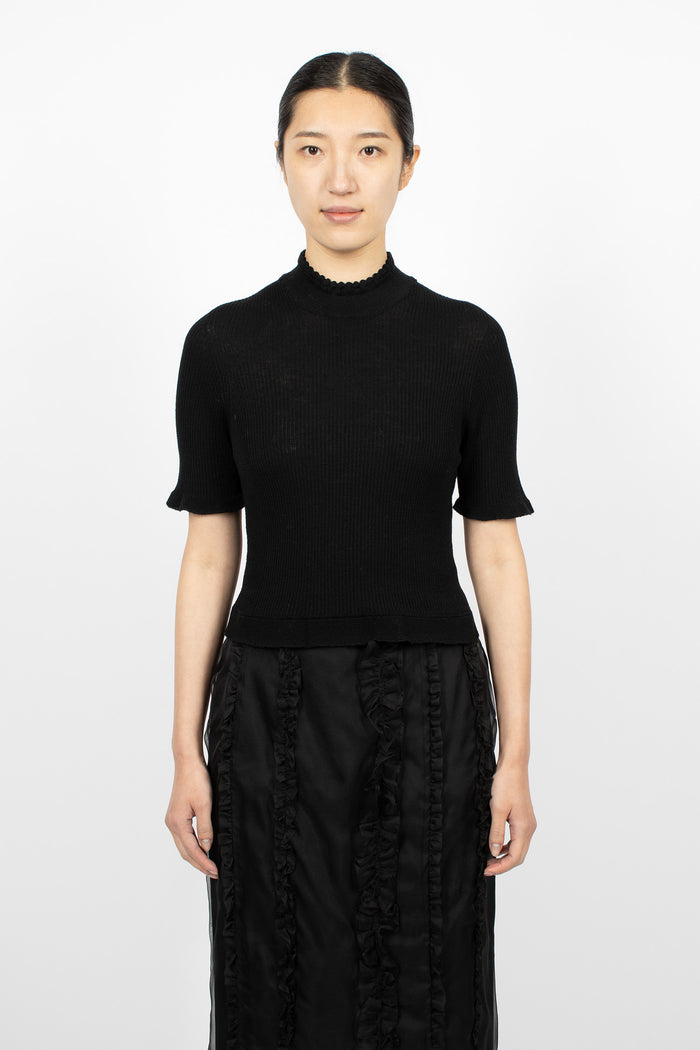Bentley Knit Top Black