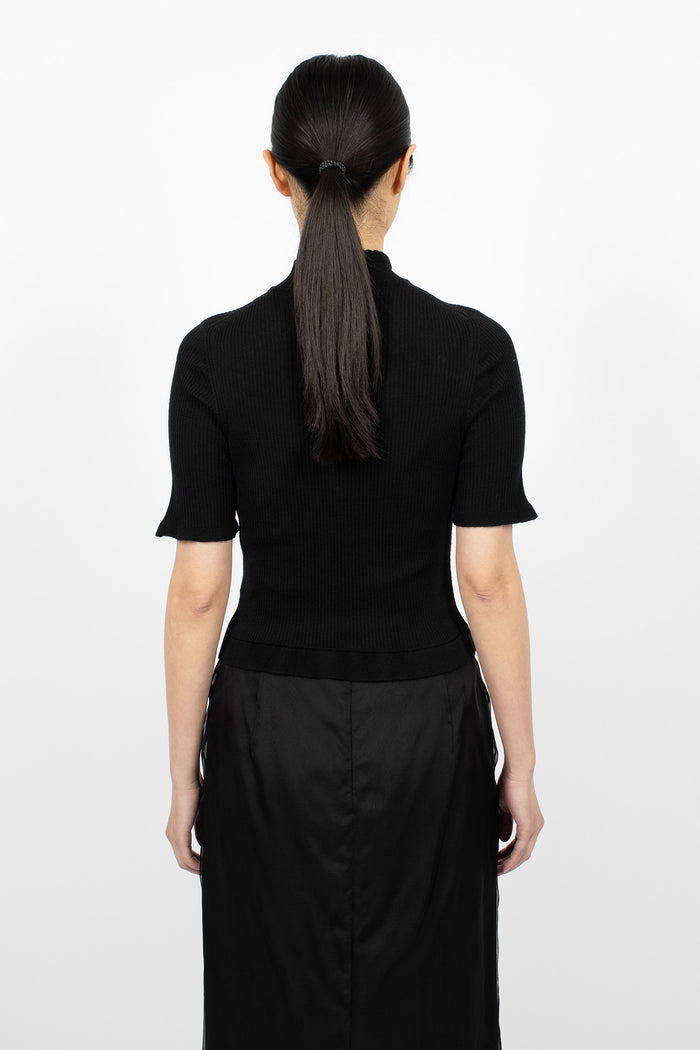 Bentley Knit Top Black