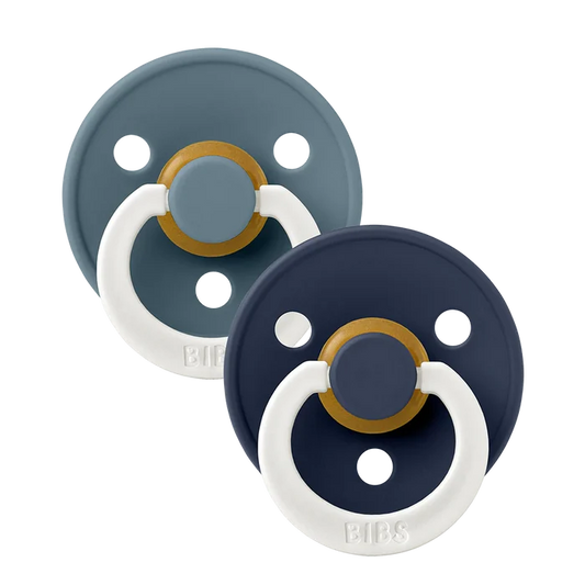 Bibs Pacifiers - 2 Pack - Glow Petrol/Deep Space