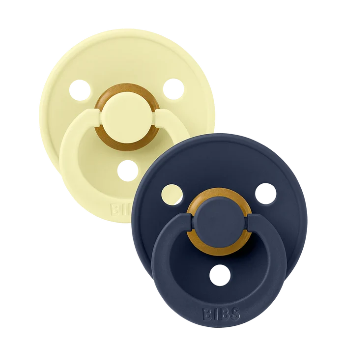 Bibs Pacifiers - 2 Pack - Luna/Deep Space