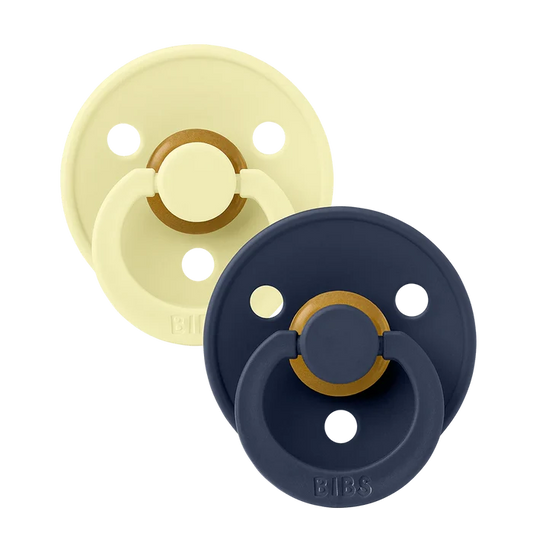 Bibs Pacifiers - 2 Pack - Luna/Deep Space