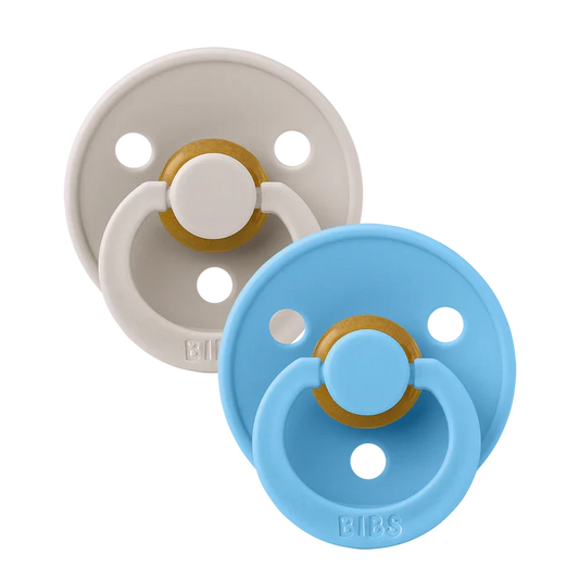 Bibs Pacifiers - 2 Pack - Mushroom/Breeze