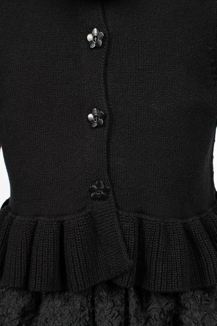 Billie Knitted Vest Black