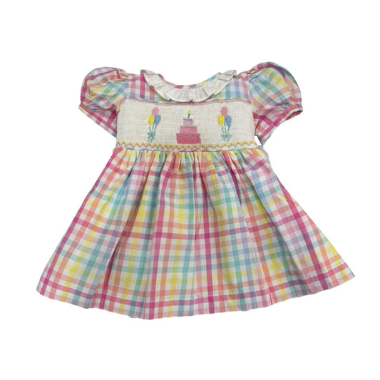 Birthday Rainbow Girl Dress