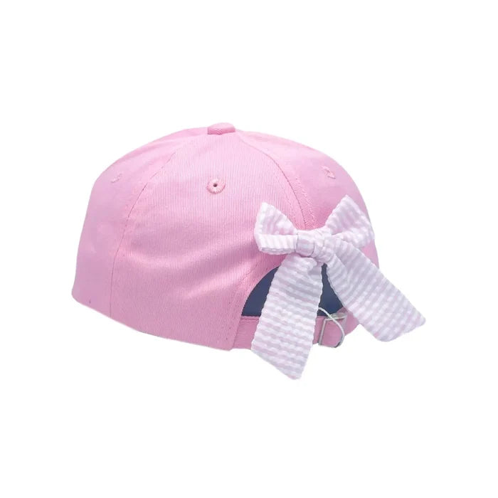 Bits and Bows - Youth Baseball Cap - Pink Golf Cart