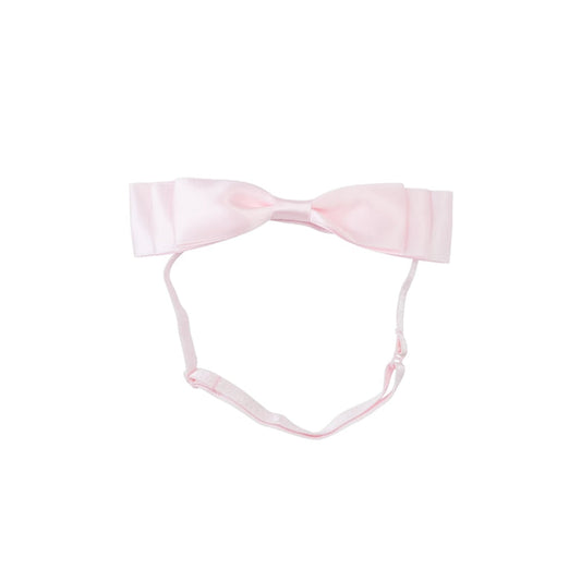 Blair Bow Baby Pink Satin Headband Wrap