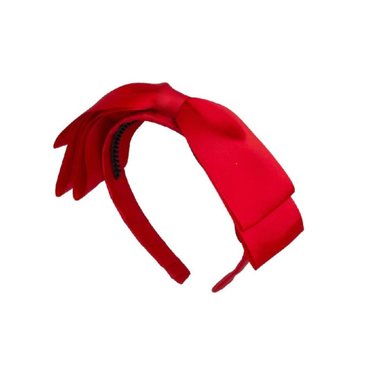 Blair Bow Red Satin Headband