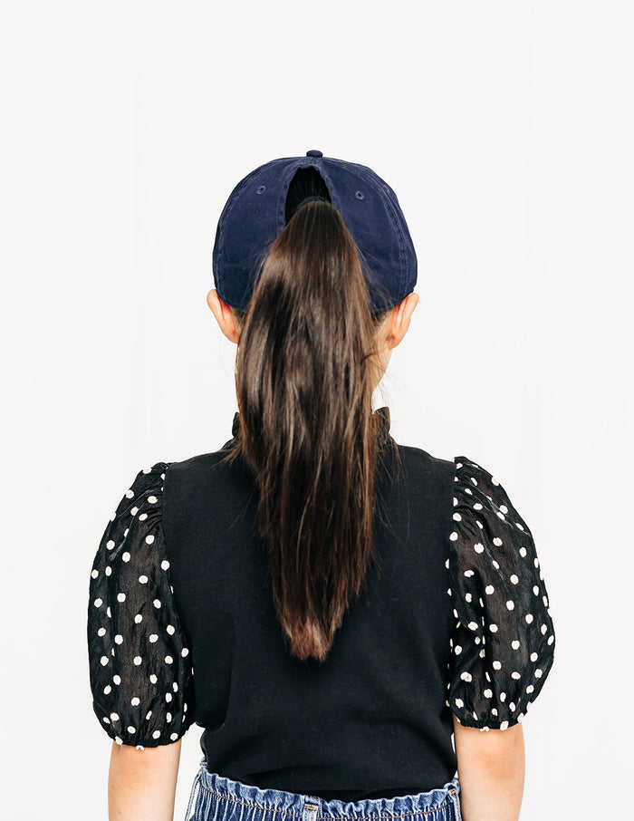 Blank Ponytail Hat