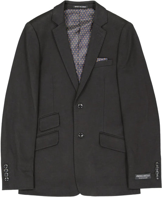 blazer stretch slim - black