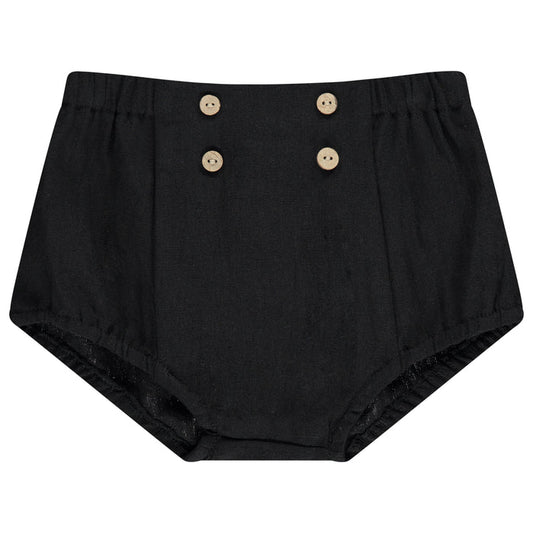 bloomer linen - black