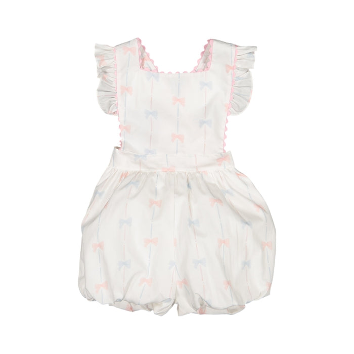 Blue and Pink Bows Shortall