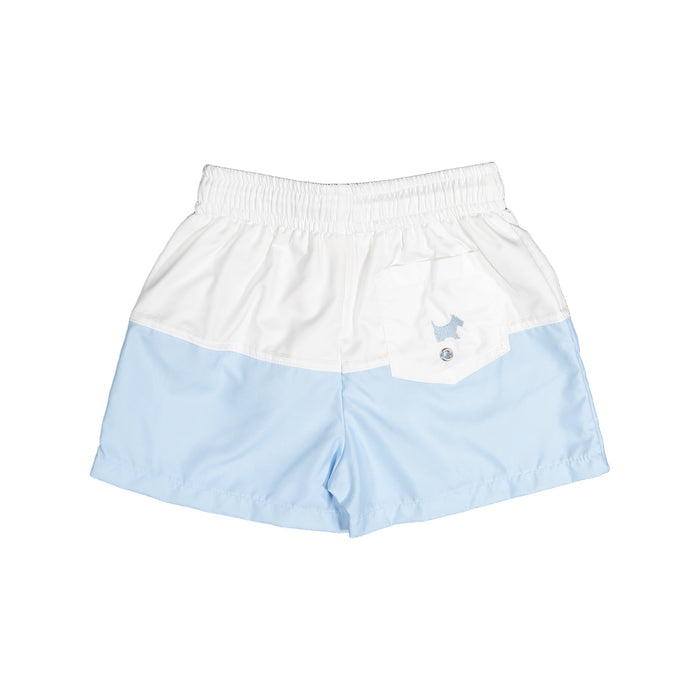 Blue Bows Boys Trunks