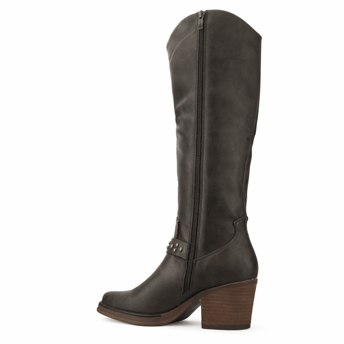 Bota Café Mujer Casual Chalada Suzie Botas Taco Chalada