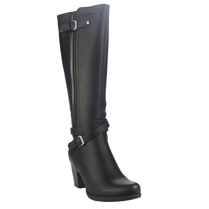 Bota Chalada Mujer Ceta-25 Negro Casual Botas Taco Chalada