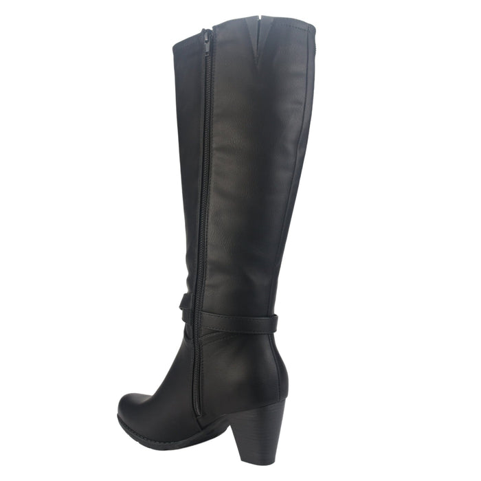 Bota Chalada Mujer Ceta-25 Negro Casual Botas Taco Chalada