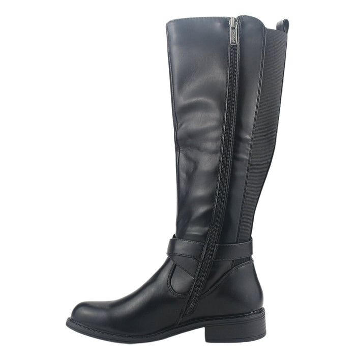Bota Chalada Mujer Traffa-50 Negro Casual Botas Taco Chalada