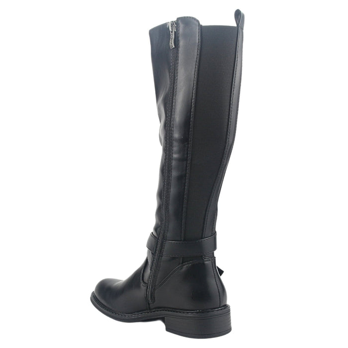 Bota Chalada Mujer Traffa-50 Negro Casual Botas Taco Chalada
