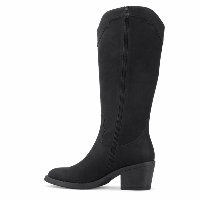 Bota Negro Mujer Casual Chalada Camp Botines Taco Chalada