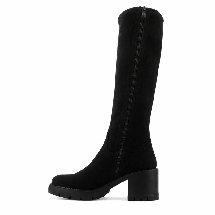 Bota Negro Mujer Casual Chalada Merati Botas Taco Chalada