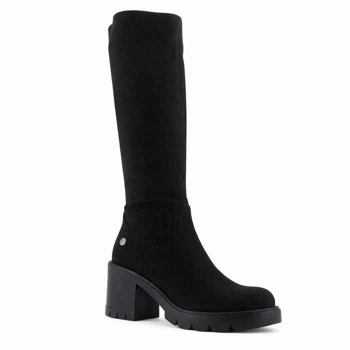 Bota Negro Mujer Casual Chalada Merati Botas Taco Chalada