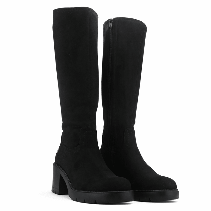 Bota Negro Mujer Casual Chalada Merati Botas Taco Chalada